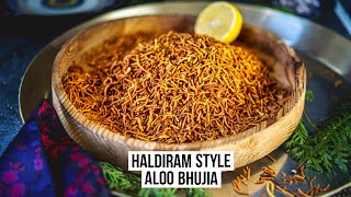 Haldiram Style Aloo Bhujia Sev Recipe  Aloo Bhujia ASMR  Aloo Namkeen  Crispy Bikaneri Bhujia [upl. by Nevah761]