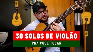 30 SOLOS DE VIOLÃO  MÚSICA SERTANEJA [upl. by Acisej292]