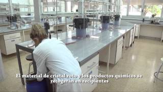 Seguridad en laboratorios Segurtasun neurriak laborategiet [upl. by Aldus765]