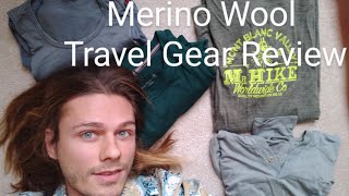 Merino Wool Travel Backpacking Shirt Gear Comparison Review Is It Worth It Icebreaker Smartwool [upl. by Karry421]