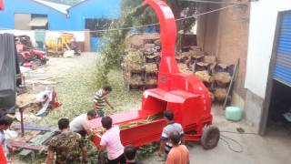 China farming machine Big chaff cutter [upl. by Ihcas]