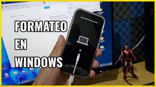 Formatear tu iPhone con Windows [upl. by Romeon96]