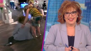 The View Joy Behar FALLS Live OnAir [upl. by Einned541]