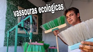 Deveria ter em toda casa  vassouras ecológicas [upl. by Seuqramed]