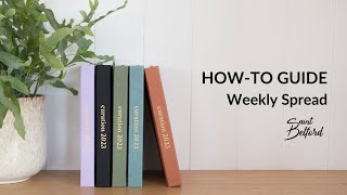 Curation 2023 Diary How to  Weekly Spread [upl. by Spaulding]