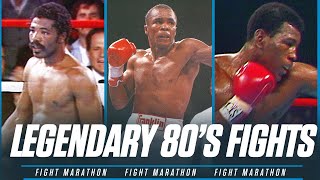 Three Legendary Boxing Matches From The 1980s [upl. by Jillie]