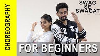 Swag se Swagat Dance Choreography for Beginners [upl. by Ramedlab738]