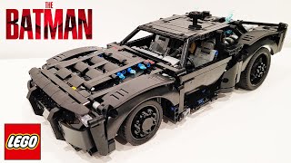 LEGO TECHNIC The Batman Batmobile Review  Set 42127 [upl. by Grewitz]