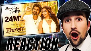 Arabic Kuthu  Official Lyric Video  Beast  Thalapathy Vijay  Sun Pictures  Nelson REACTION [upl. by Nnaillek886]