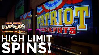 HIGH LIMIT PATRIOT JACKPOT SLOT at Tulalip  ONE club Slot Crew [upl. by Cerellia]