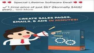 Automatic Script Writing Software Offer For Lifetime License  only 67Automatic ScriptScriptSoft [upl. by Eiuqram806]