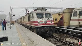 First Day First Show of First E Loco run to Train14707 Bikaner Dadar Ranakpur Express on 30122023 [upl. by Leticia]