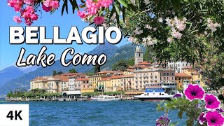 Beautiful BELLAGIO  Lake Como  Italy 4K [upl. by Teddi]