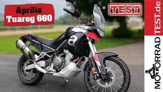 Aprilia Tuareg 660  Test Sound Beschleunigung Fahraufnahmen Technik etc [upl. by Sena]