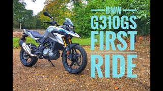 2018 BMW G310GS Review [upl. by Rahr]