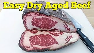 Dry Aged Beef  How to Dry Age Beef at Home  PoorMansGourmet [upl. by Ociram]