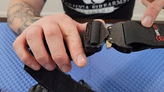 Safe Life Tactical Belt How Inner and Outer Belts Work [upl. by Crowley]