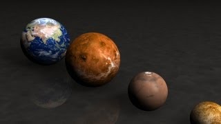 PLANETS AND STARS SIZE  COMPARISON  EARTH SIZE [upl. by Atinomar]