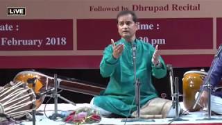 Shankar Girijapati  Dhrupad Recital by Pdt Uday Bhawalkar 11th February 2018 citylive [upl. by Winthorpe]