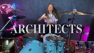 Architects  Black Lungs Drum Cover [upl. by Zelde139]