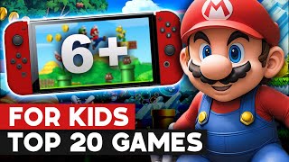 Top 20 Nintendo Switch Games for Kids [upl. by Akcinat]