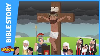 Jesus Dies and Comes Back to Life  Bible Story  LifeKids [upl. by Cony]