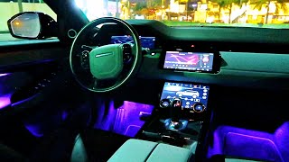 2020 RANGE ROVER EVOQUE INTERIOR LIGHTING amp EXTERIOR OVERVIEW [upl. by Gautious463]