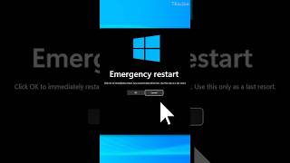 Hidden “Emergency Restart” in Windows [upl. by Jariah]