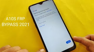 Samsung A10S A107F FRP Bypass 2021 Final Update [upl. by Anaila135]