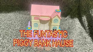 THE FUNTASTIC PIGGY BANK HOUSE  ASMR trending [upl. by Mommy]