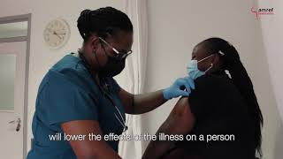 Amref Medical Center COVID19 Vaccination [upl. by Ethbin]