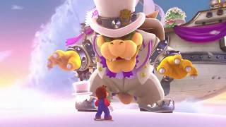 Super Mario Odyssey  Bowser Boss Fight 1 [upl. by Sheelah]