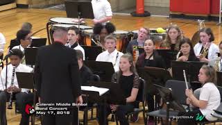 Colerain Middle School Band Concert May 17 2018 [upl. by Gorden]