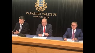 Valitsuse pressikonverentsi salvestus 13022020 [upl. by Enelaehs]