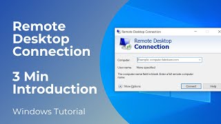 Remote Desktop Connection Explained  Introduction to RDP [upl. by Yelsiap795]