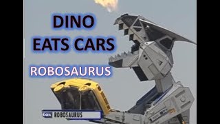 Watch Robosaurus Eat Cars [upl. by Repsag]