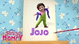 Five Things About Jo Jo  Fancy Nancy  Disney Junior [upl. by Anaic]