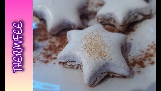 Beste ZIMTSTERNE aus dem Thermomix® TM6  Weihnachten  Thermifee® [upl. by Krystin132]