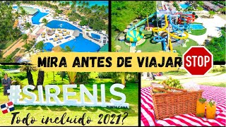 Así es Hotel grand Sirenis en Punta Cana con todo incluido amp Aquagames mira antes de viajar [upl. by Ailecec]