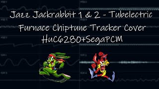 Jazz Jackrabbit 1 amp 2  Tubelectric Furnace Chiptune Tracker Cover HuC6280SegaPCM [upl. by Assirim766]