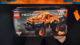 LEGO Technic Monster Jam El Toro Loco 42135 Build and Review [upl. by Akienom]