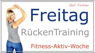 Freitag❗️42 min RückenTraining  ohne Geräte [upl. by Timotheus]