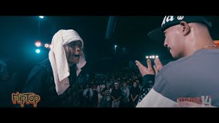 FlipTop  Hazky vs MastaFeat [upl. by Ecirual]