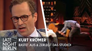 Kurt Krömer rastet aus und zerlegt das Studio  Late Night Berlin  ProSieben [upl. by Zap]