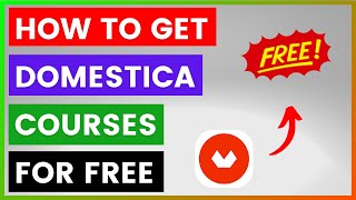 How To Get Domestika Courses For Free in 2025 [upl. by Atsev]