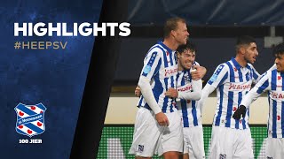 Highlights  sc Heerenveen  PSV  Eredivisie 20202021 [upl. by Alicea]