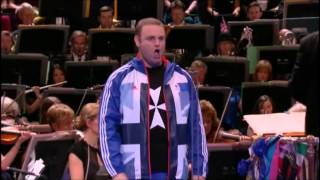 Fantasia on British SeaSongs Part 2 inc Rule Britannia  Last Night Proms 2012 [upl. by Nabalas452]