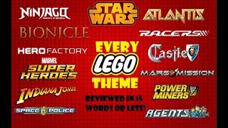 Every LEGO Theme Ever Made Reviewed in 15 Words or Less [upl. by Jarrell]