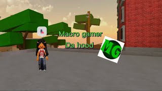 How to macro in Da hood macrogamer2023 ROBLOX [upl. by Danieu]