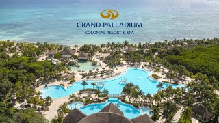 Grand Palladium Colonial Resort amp Spa Riviera Maya Mexico [upl. by Bandler]